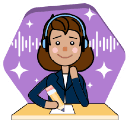 Býfluga að læra tungumál í gegnum leiki